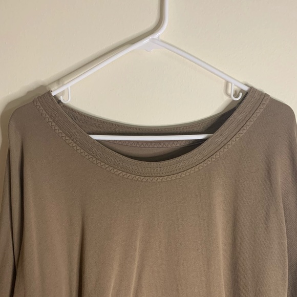 Soft Surroundings Taupe/Brown Peruvian Pullover - Picture 5 of 8